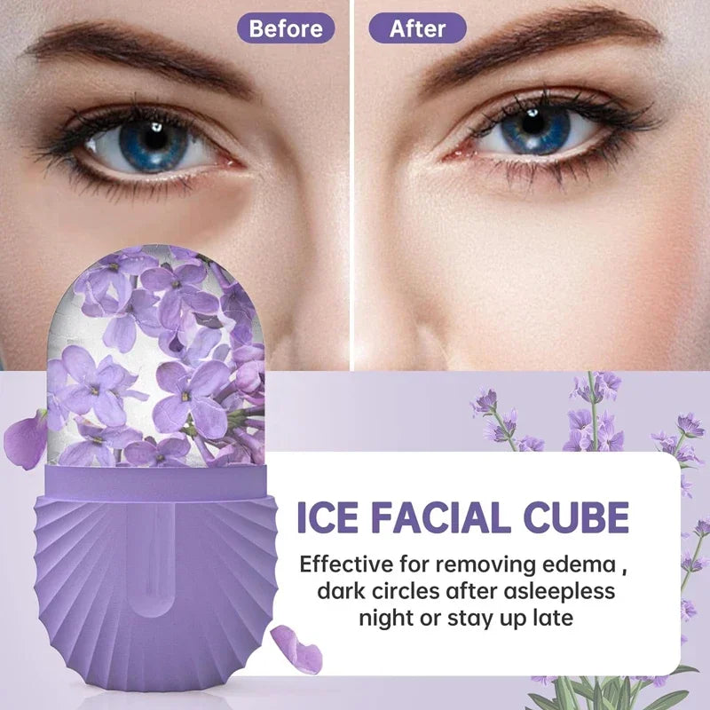 Rodillo de Hielo Facial — Ice Globe Masajeador Antifatiga