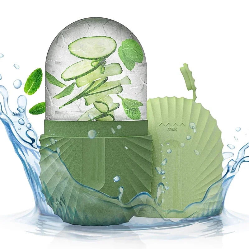 Rodillo de Hielo Facial — Ice Globe Masajeador Antifatiga